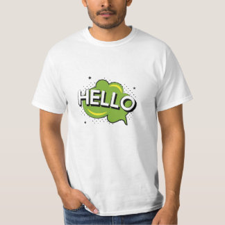 Camiseta Diseño de saludos