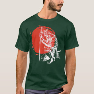 Camiseta Diseño de Samurai para hombres y mujeres regalan c