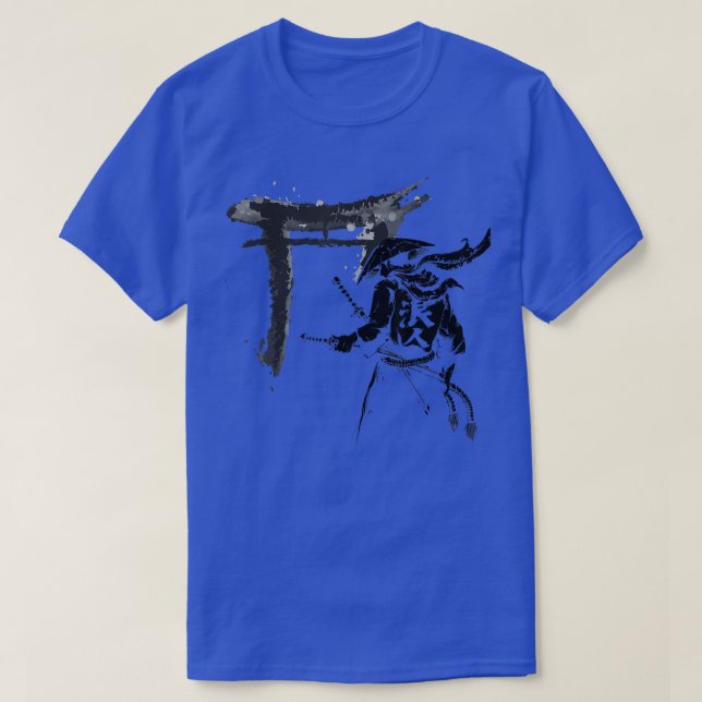 Camiseta Diseño de Samurai para hombres y mujeres regalan c (Diseño del anverso)