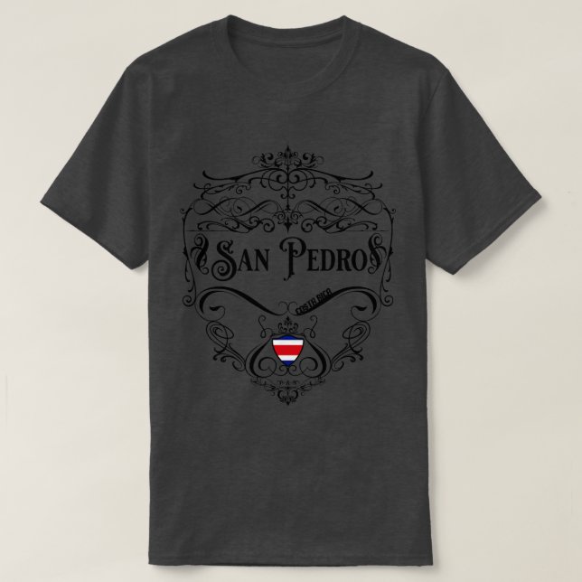 Camiseta Diseño de San Pedro Vintage (Diseño del anverso)
