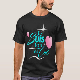 Camiseta Diseño de San Valentín francés
