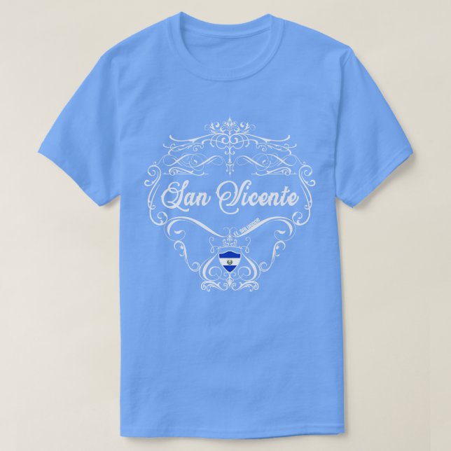 Camiseta Diseño de San Vicente 1 (Diseño del anverso)