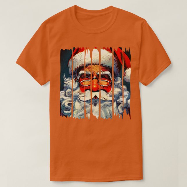 Camiseta Diseño de Santa Claus (Diseño del anverso)