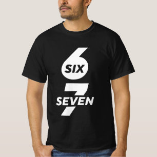 Camiseta Diseño de seis siete memes divertidos 6 7T-Shirt