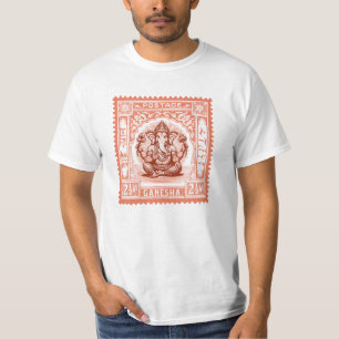 Camiseta Diseño de sello en India, Ganesha