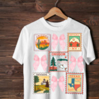 Diseño de sello postal de Coquette en Estados Unid