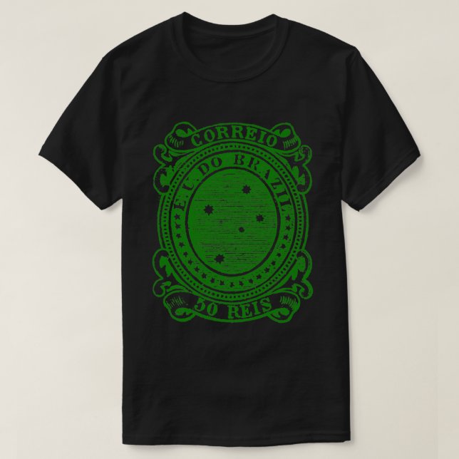 Camiseta Diseño de sellos de rehenes en Brasil (Diseño del anverso)