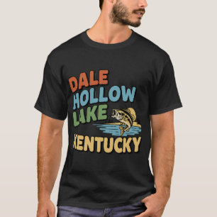 Camiseta Diseño de señuelo de pesca de la bandera americana
