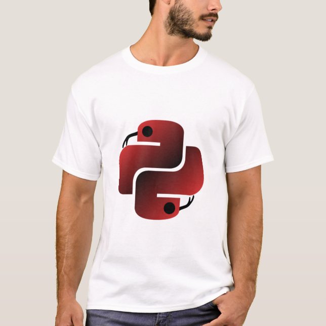 Camiseta Diseño de serpiente en Python (Anverso)
