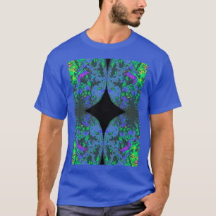 Camiseta Diseño de serpiente opal negra