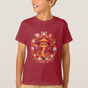 Camiseta Diseño de serpientes de Año Nuevo lunar chino 1