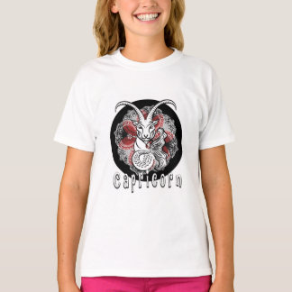 Camiseta diseño de signos de zodiac capricornio por chennai