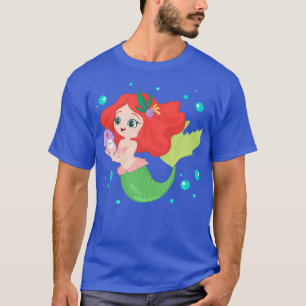 Camiseta Diseño de Sirena Cuta