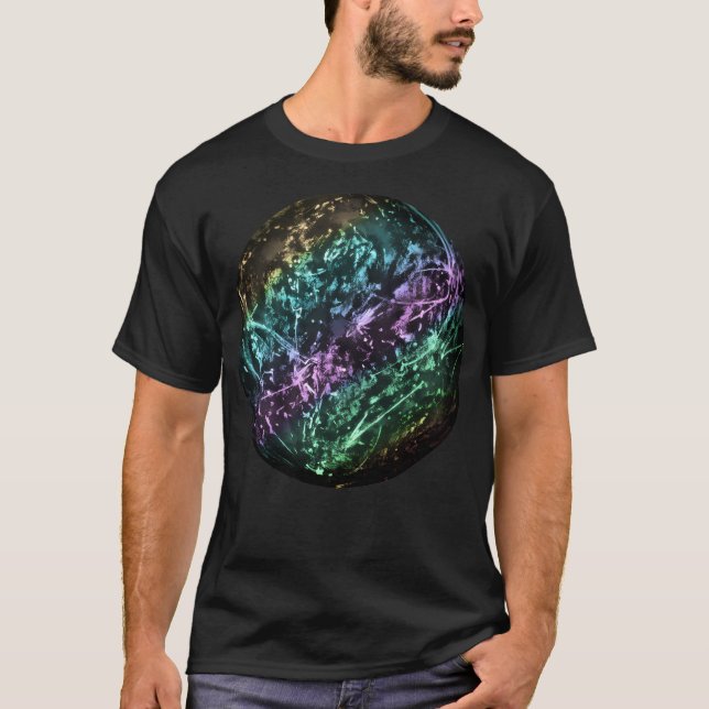 Camiseta Diseño de sistemas solares de mercurio (Anverso)