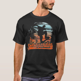 Camiseta Diseño de skateboard para patinadores reales