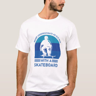 Camiseta Diseño de skateboard para un patinador
