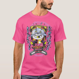 Camiseta Diseño de skateboard retro Claus Grabke