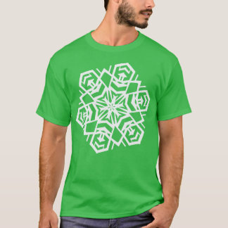 Camiseta Diseño de Snowflake de papel no 1