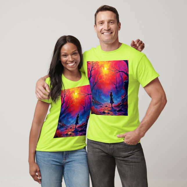 Camiseta Diseño de soledad de Chicas forestales mágicos (Unisexo)