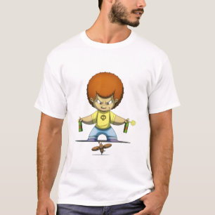 Camiseta Diseño de spray de caza de bichos de dibujos anima