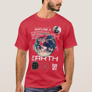 Camiseta Diseño de Streetwear en la Tierra