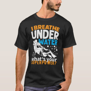 Camiseta Diseño de submarinismo Guay - Respiro bajo el agua
