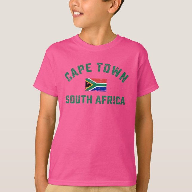 Camiseta diseño de Sudáfrica (Anverso)