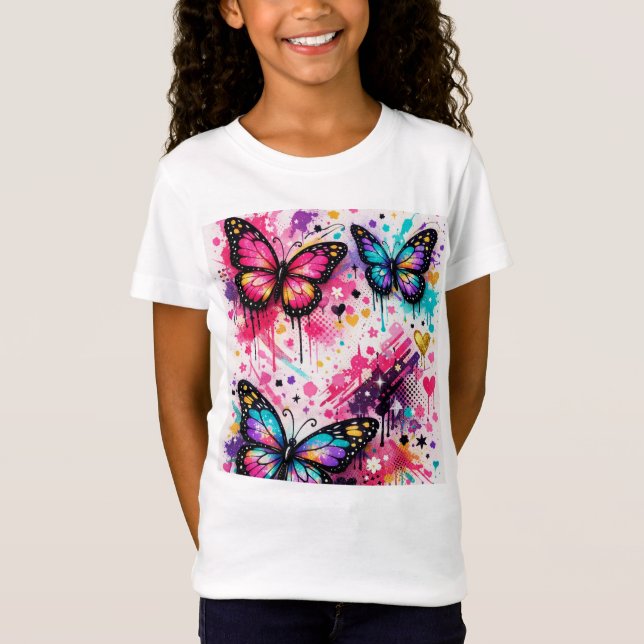 Camiseta diseño de sueño colorido  (Anverso)