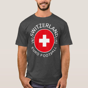Camiseta Diseño de Suiza Euro 2024