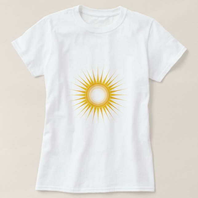 Camiseta Diseño de Sun (Diseño del anverso)