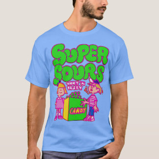 Camiseta Diseño de Super Sours de Vintage Diseño de Estilo