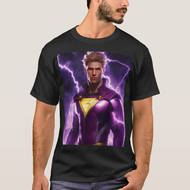 Camiseta Diseño de superhéroes de alta resolución y captaci (Anverso)