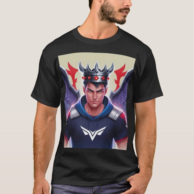 Camiseta Diseño de superhéroes muy bonito (Anverso)