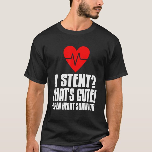 Camiseta Diseño de superviviente de trasplante de corazón p (Anverso)
