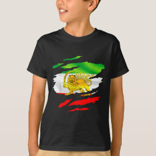 Camiseta Diseño de superviviente del mapa de la bandera de