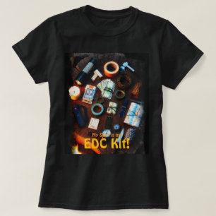Camiseta Diseño de supervivientes de prepper Kit EDC