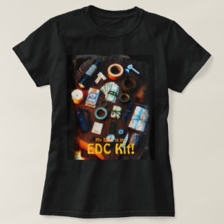 Camiseta Diseño de supervivientes de prepper Kit EDC