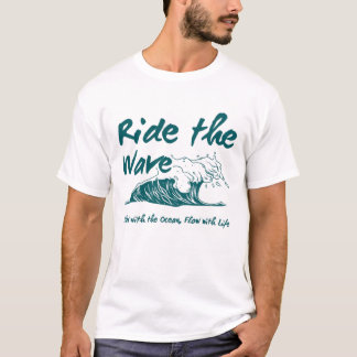 Camiseta Diseño de surf Ride the Wave