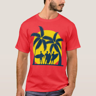Camiseta diseño de surf T