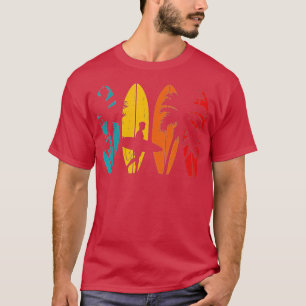 Camiseta Diseño de Surfer para Surf Beach Surfing Accessori