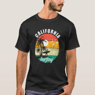 Camiseta Diseño De Surfing En California Para Un Surfista