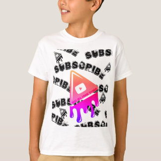 Camiseta Diseño de suscriptores de YouTube