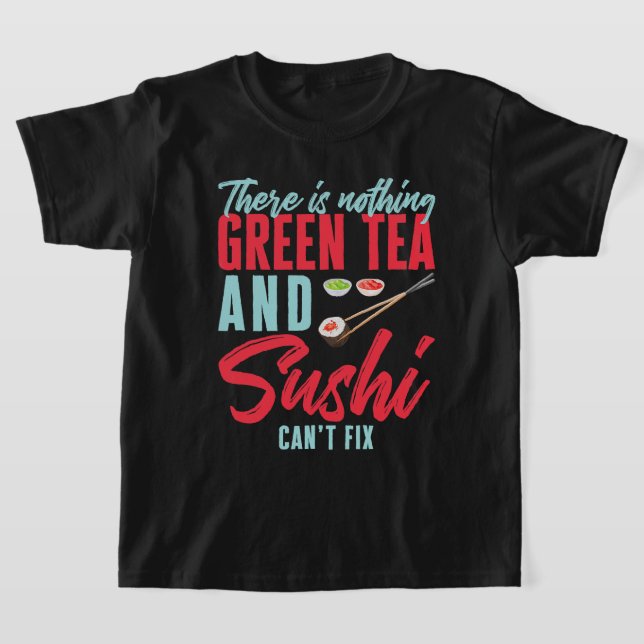 Camiseta Diseño de sushi para la comida japonesa Wasabi Lov (Distribución)