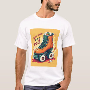 Camiseta Diseño de Sushi Personalizado “Al Rollo”