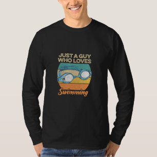 Camiseta Diseño De Swim Para Un Nadador Experto