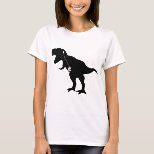 Camiseta Diseño de T-Rex del baile