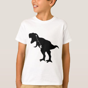 Camiseta Diseño de T-Rex del baile