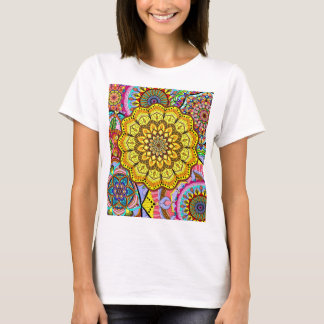 Camiseta Diseño de T-Shirt Mandala