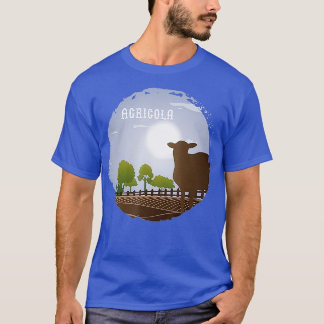 Camiseta Diseño de tablero Agricola Juegos de mesa (Anverso)