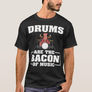 Camiseta Diseño de tambores geniales para hombres y mujeres